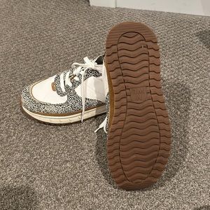 Kickoff Sneakers in Leather, Spot Mix Calf Hair excellent used condition.